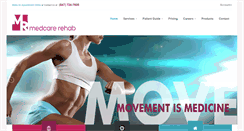 Desktop Screenshot of medcarerehab.com